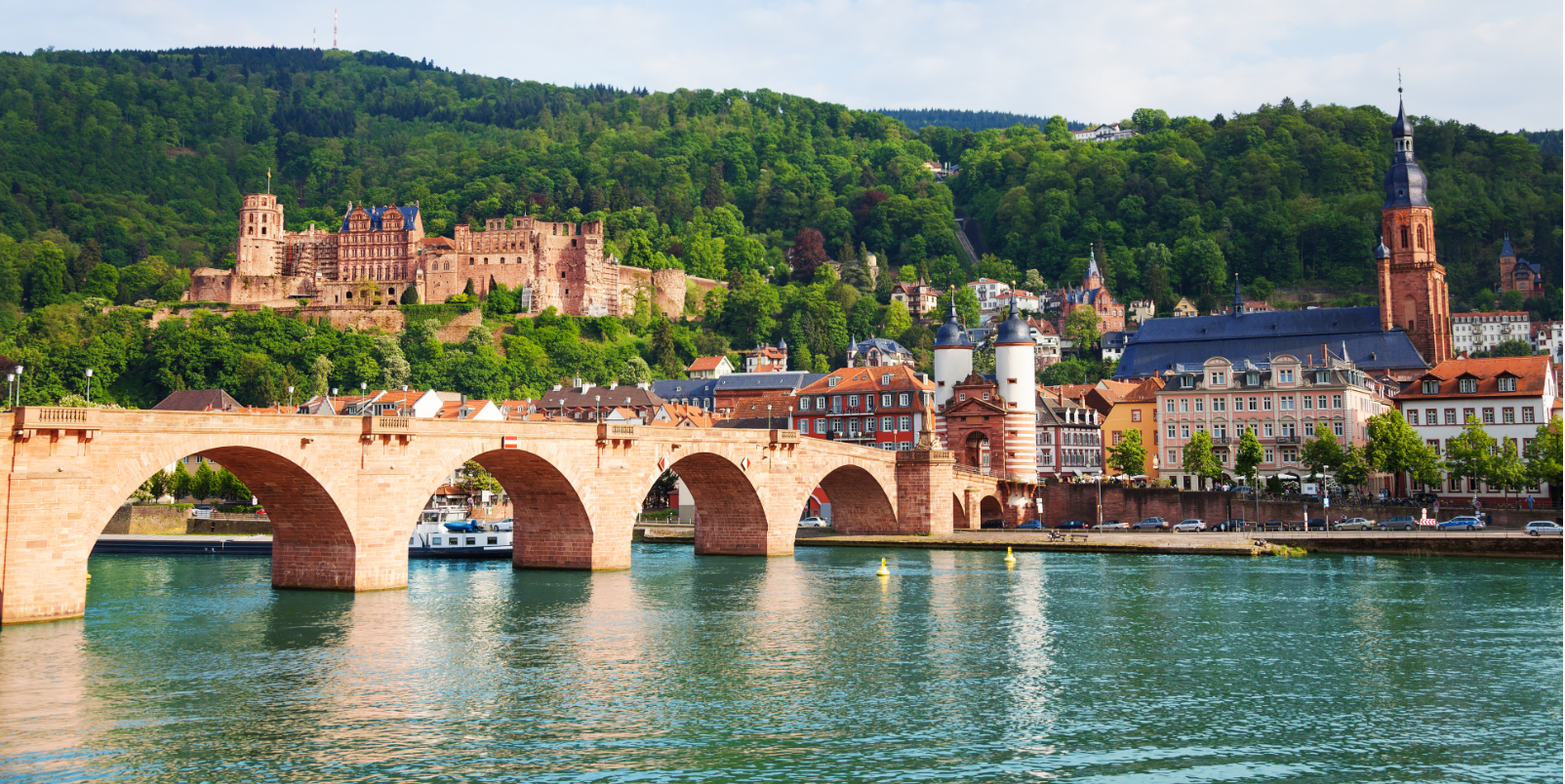 Pont et château Heidelberg