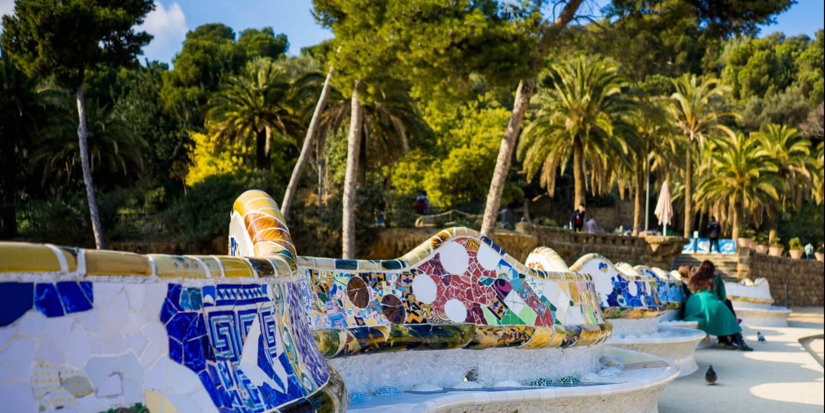 Parc Güell, Barcelone (photo recadrée)