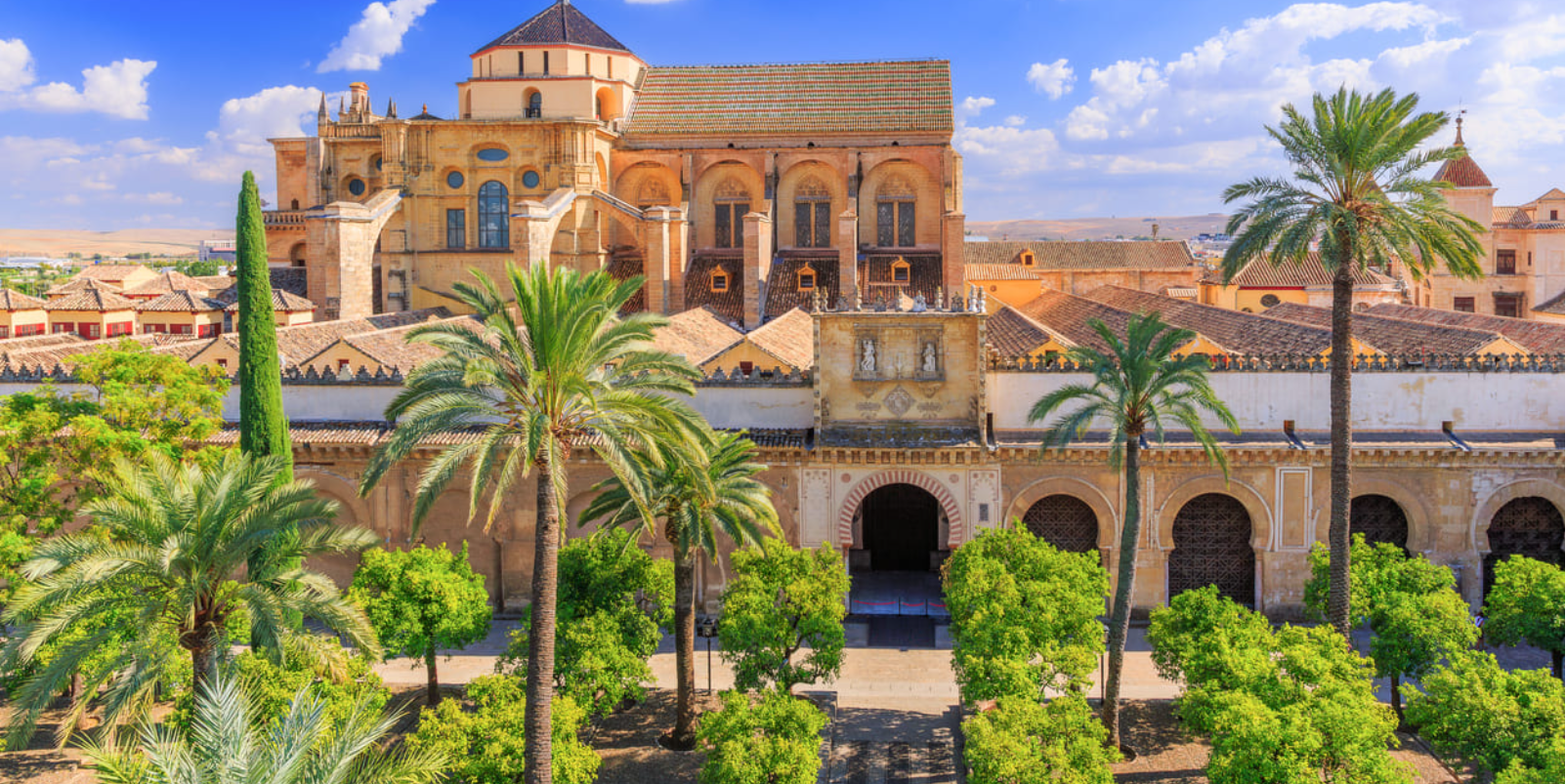 La cour des orangers de la mosquée cathédrale de Cordoue