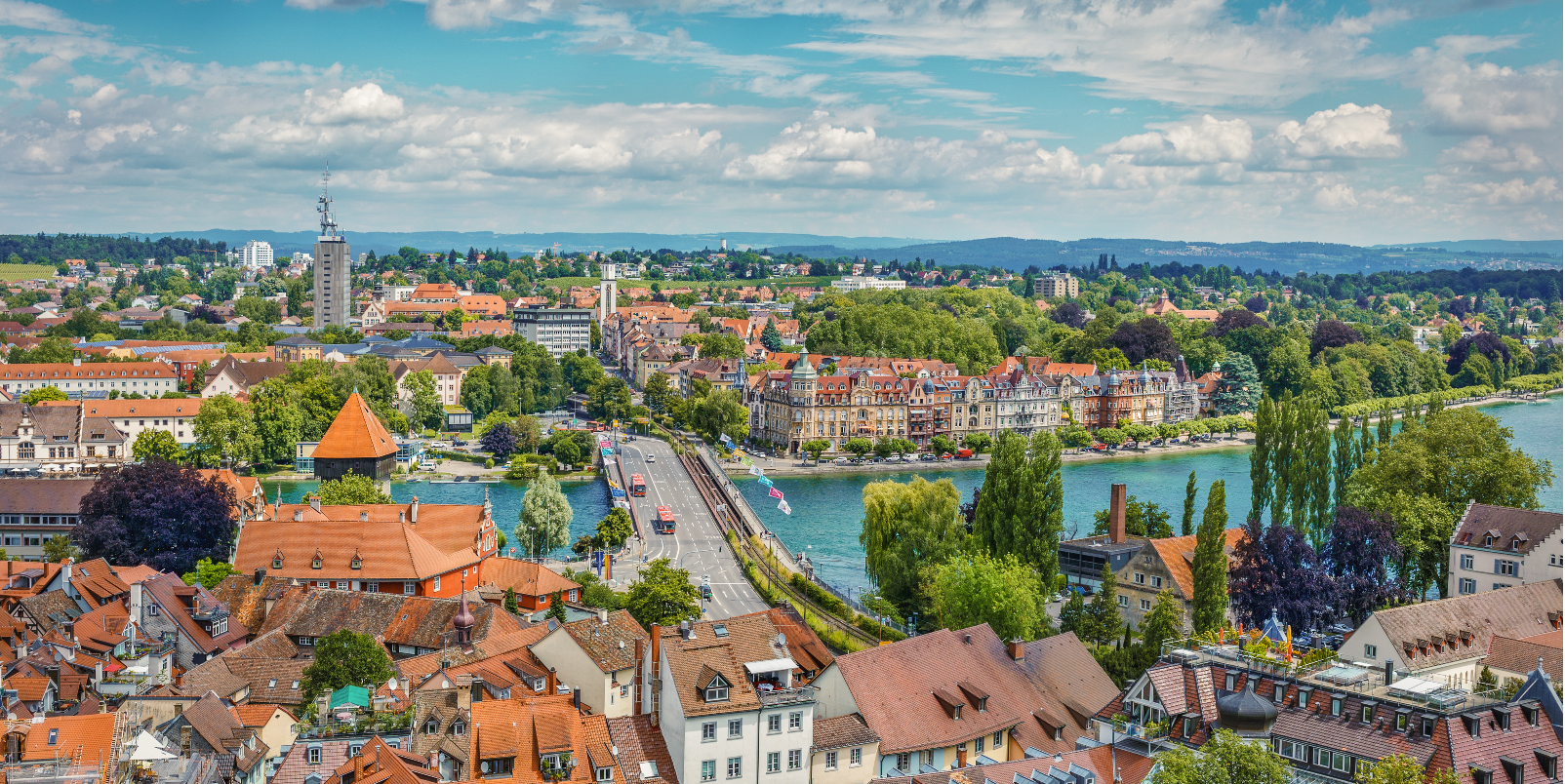 Konstanz Vue Aérienne