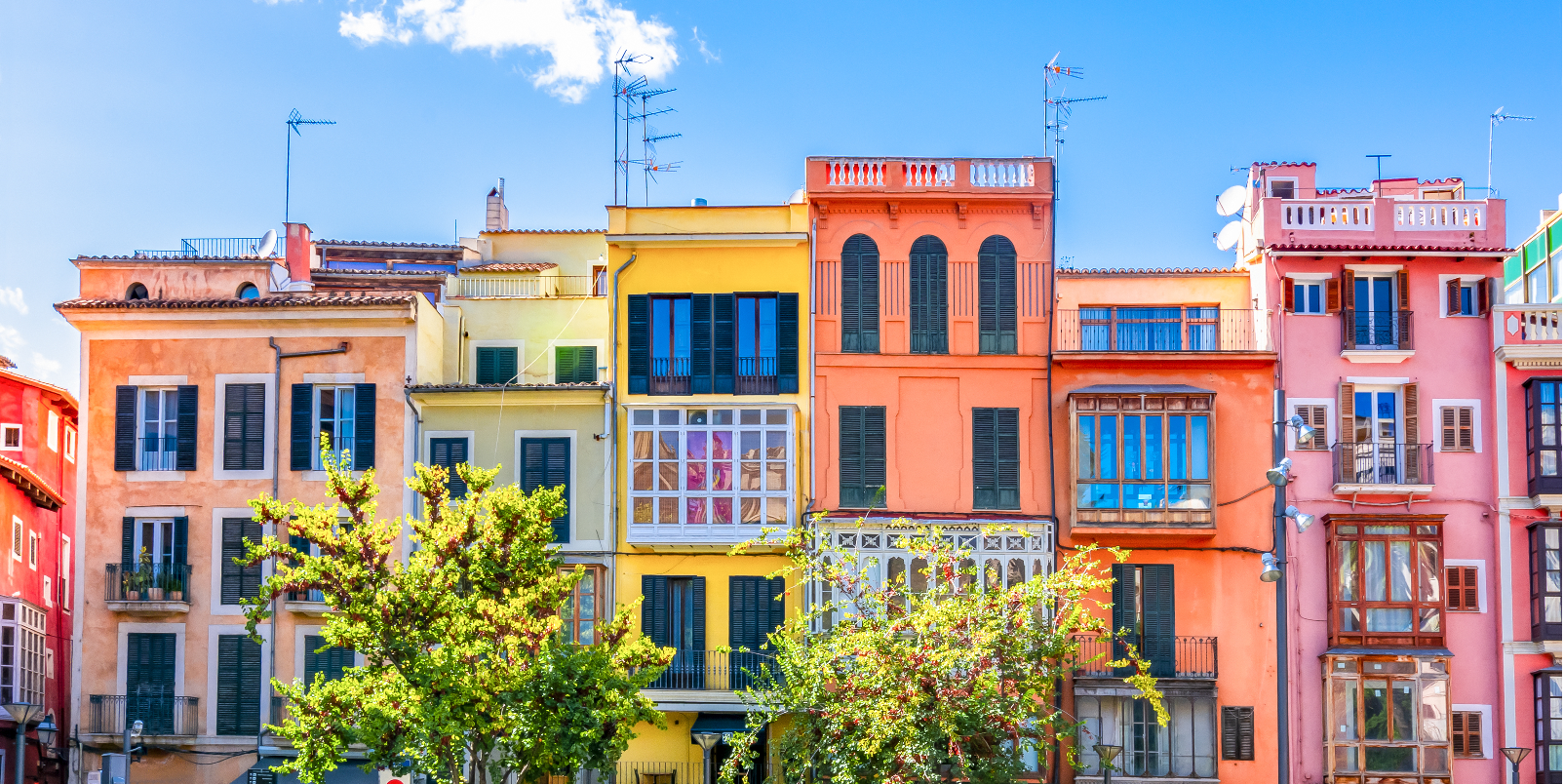 Maisons Colorés Palma