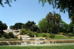 Fontaine du jardin Montjuic (photo recadrée)