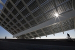 Panneau solaire Forum Barcelone