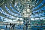 Intérieur de la coupole du Bundestag