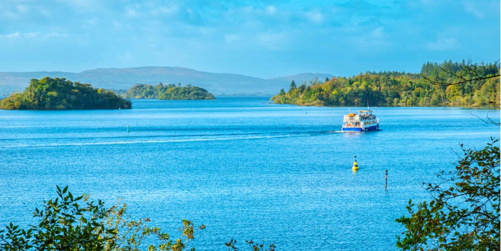 Lough Corrib dans le Connemara