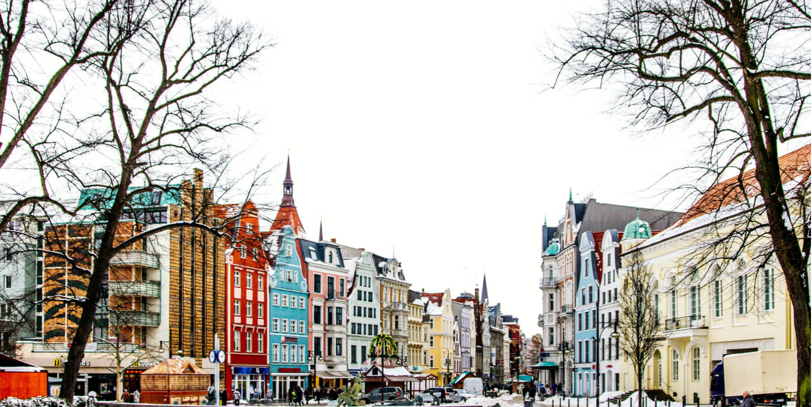 Rostock sous la neige