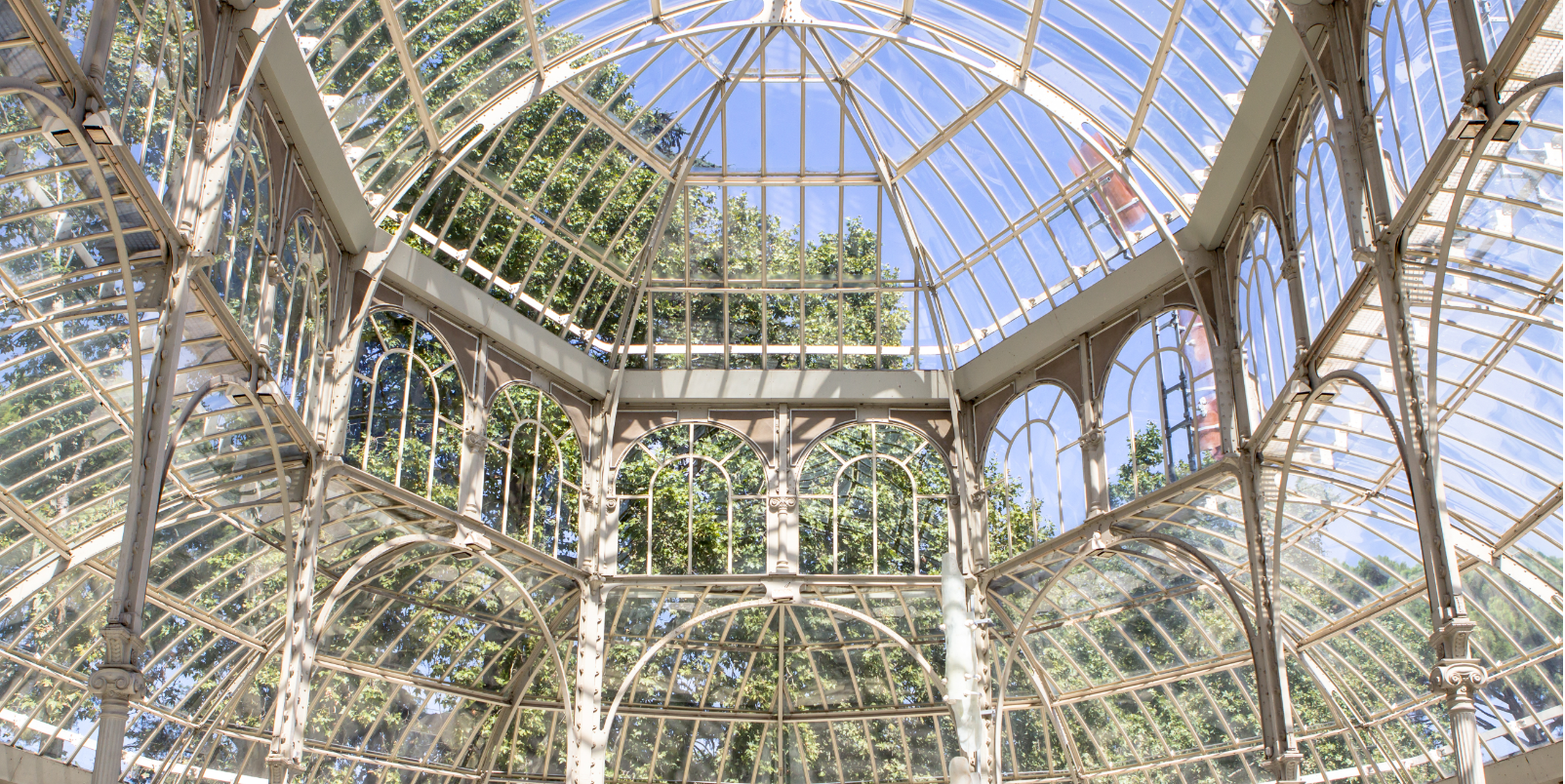 Le Palais de Cristal dans le parc du Buen Retiro