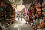 Souk à Marrakech, Maroc