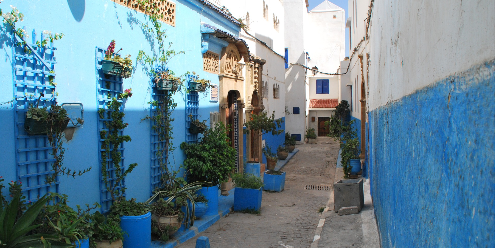 Ruelle à Rabat, Maroc