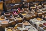 Tannerie à Fès 