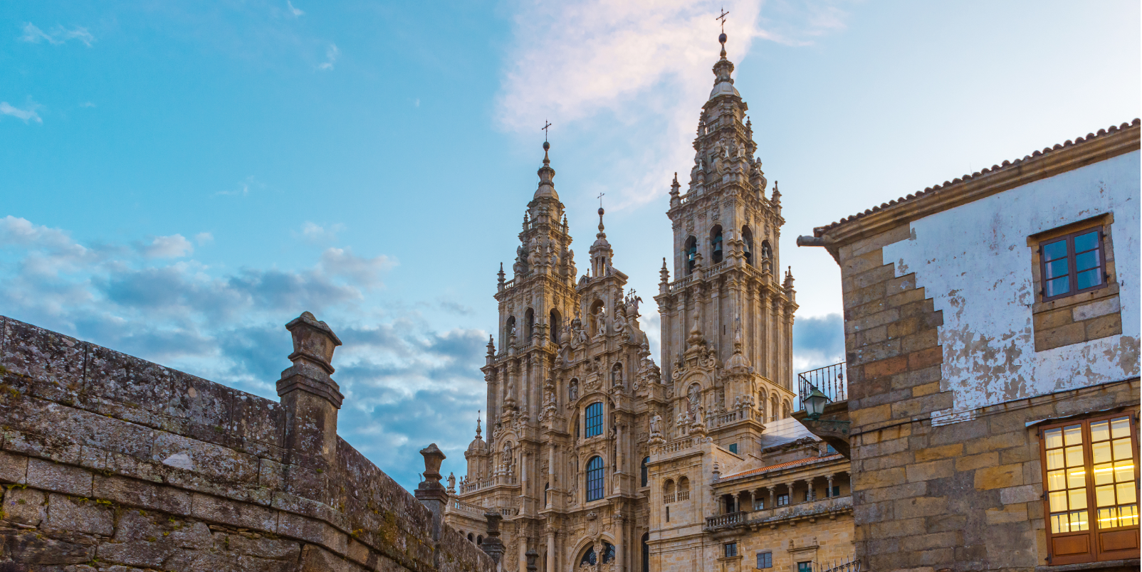 La cathédrale de Saint Jacques de Compostelle