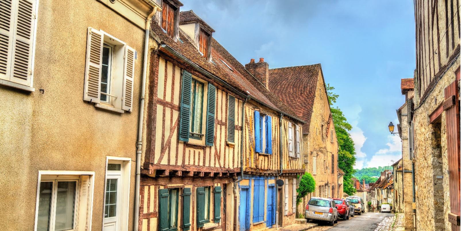 Vue générale de Provins