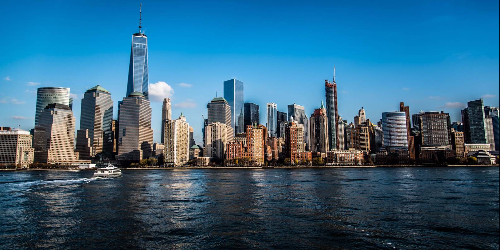 Manhattan vu de la mer