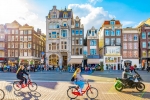 Rue Damrak à Amsterdam