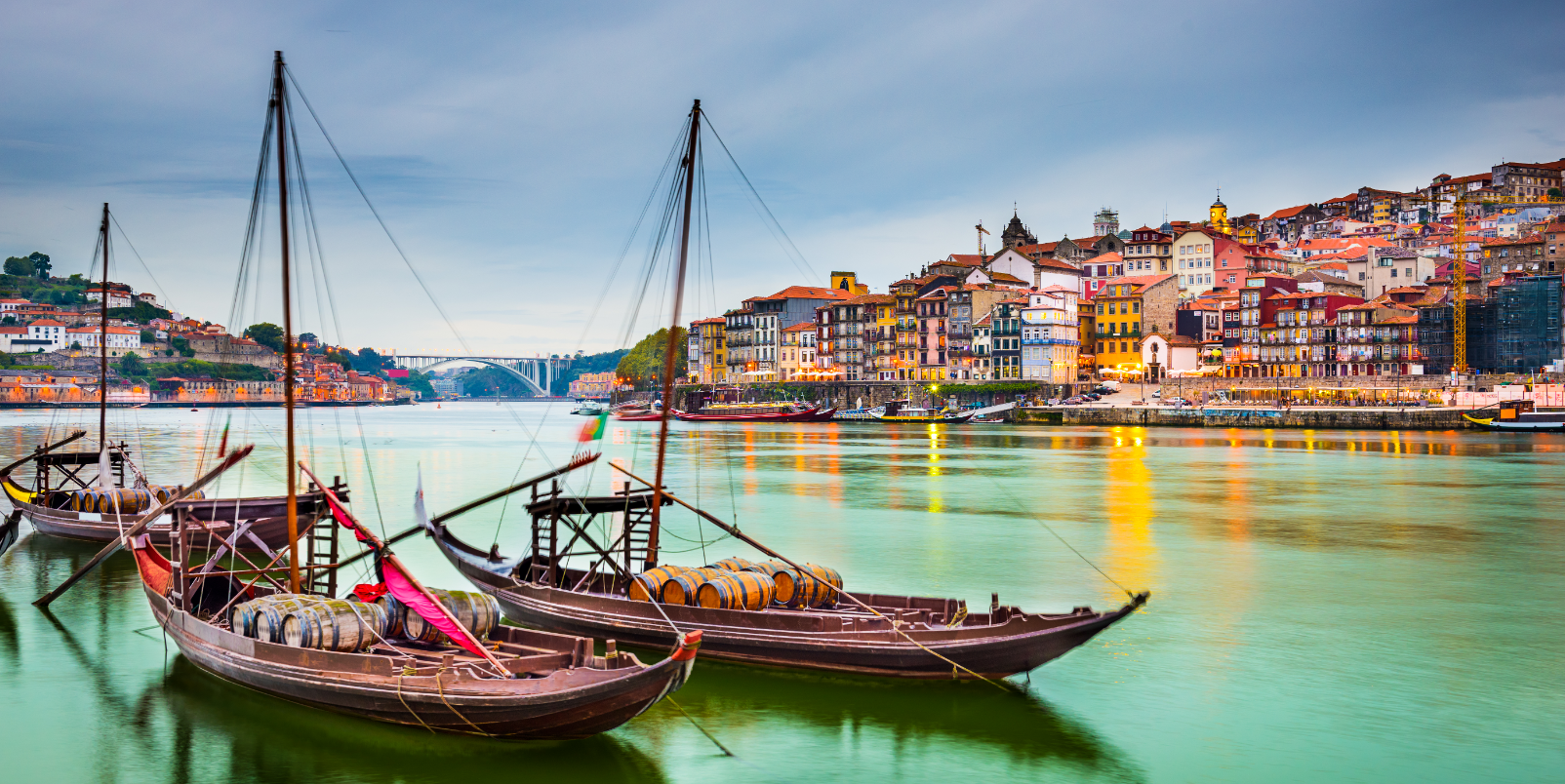 Vue sur le Douro à Porto