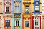 Façades colorés de Prague