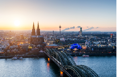 Les pieds dans l'eau...de Cologne - Rhénanie du Nord - Westphalie