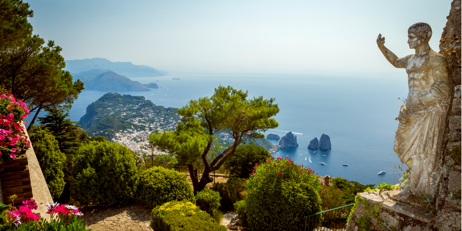 Capri depuis le Monte Solaro