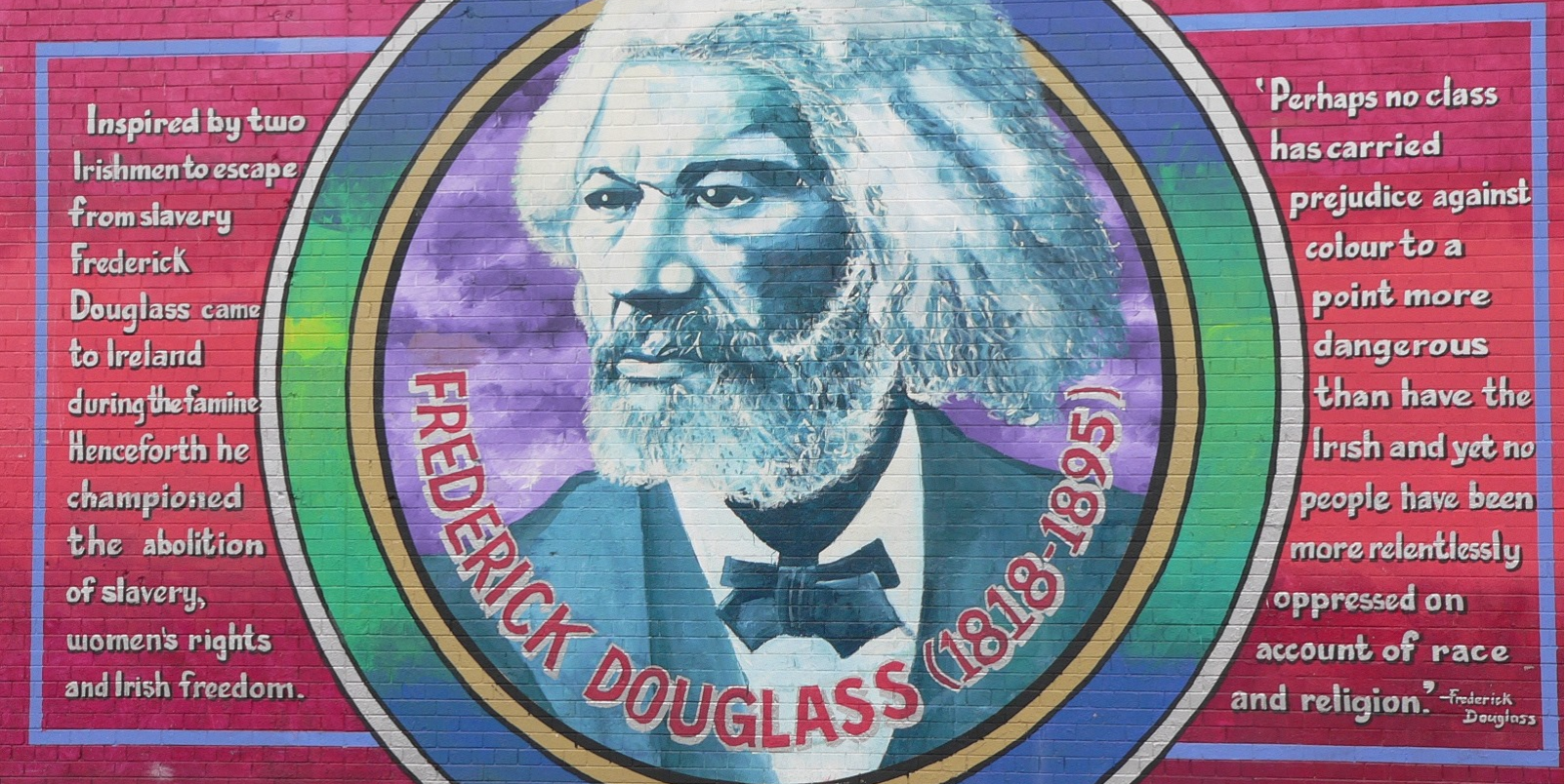 Mural on the 'Solidarity Wall' a Belfast
