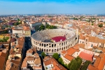 Vue aérienne Vérone