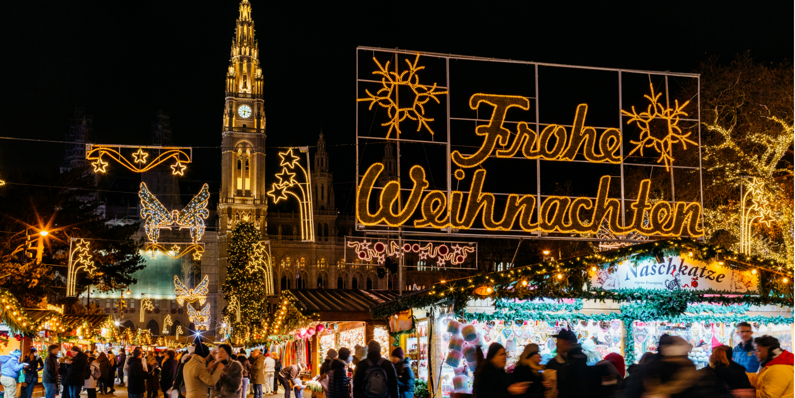 Christmas Market, Rathausplatz