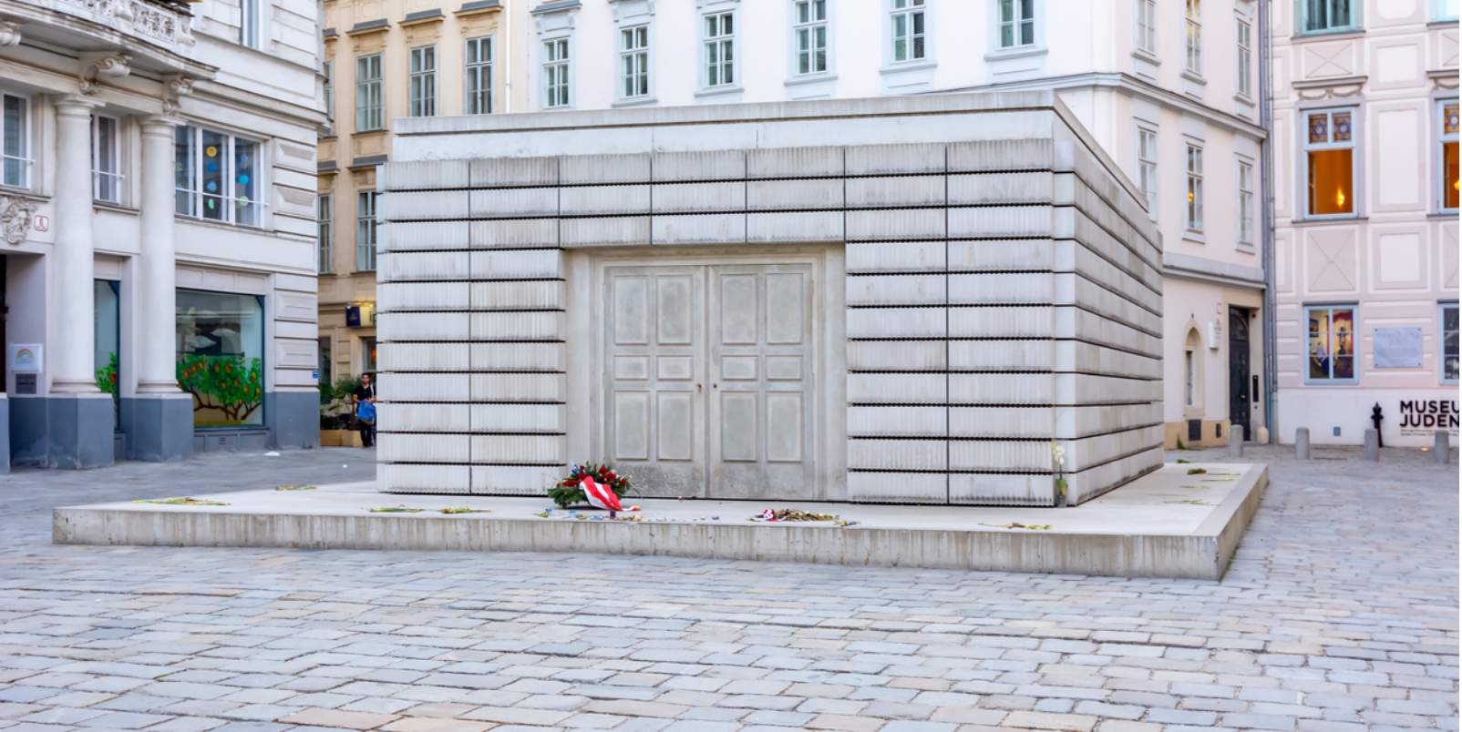 Musée juif sur la place de Judenplatz à Vienne, Autriche