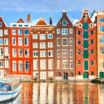 Maisons typiques à Amsterdam