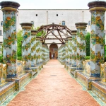 Naples cloître de Santa Chiara