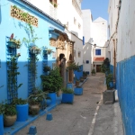 Ruelle à Rabat, Maroc