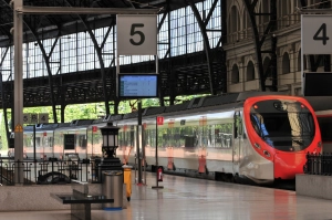 Train en gare