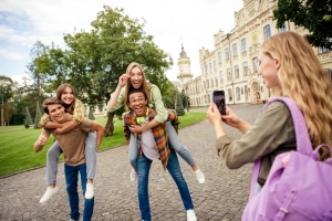 Jeunes en voyage